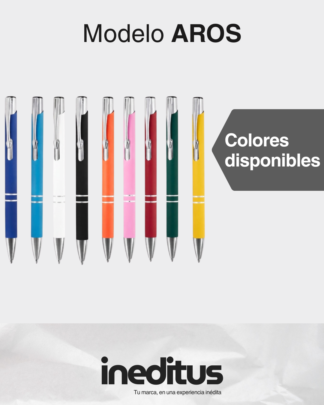 Pluma personalizada AROS