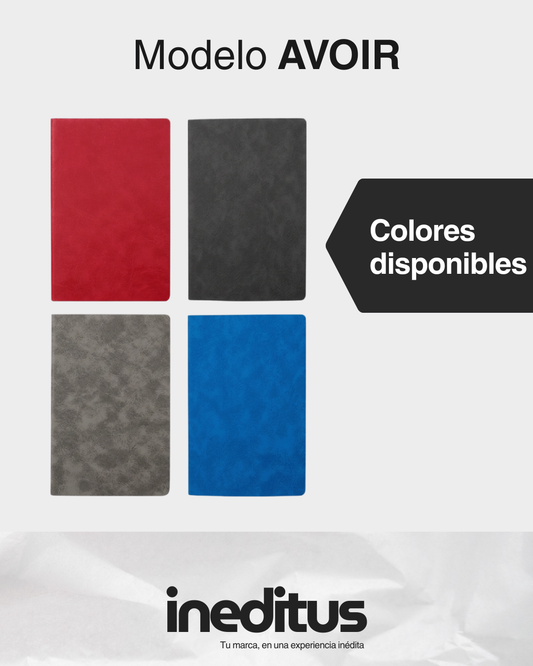 Libreta personalizada AVOIR