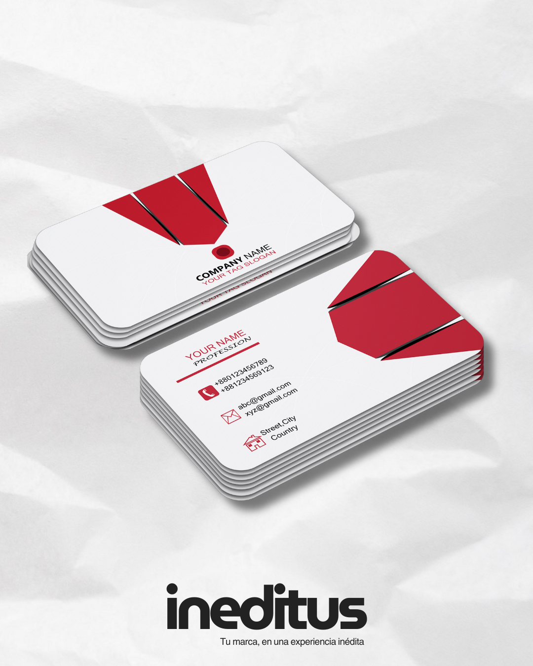Tarjetas de presentación - PAQUETE 1000 PIEZAS
