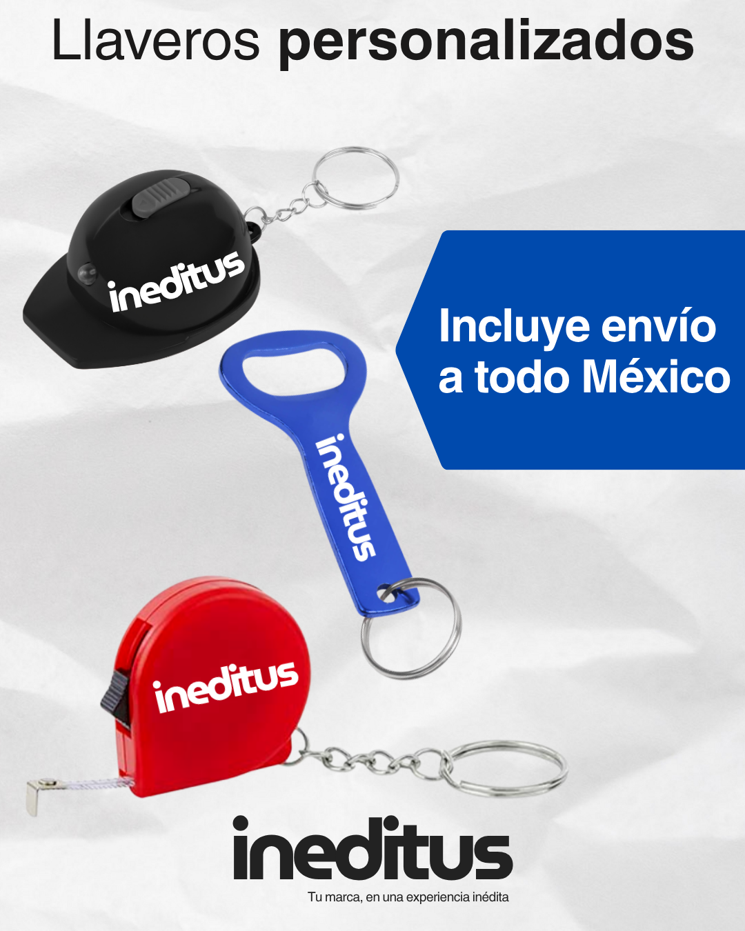 Llaveros personalizados