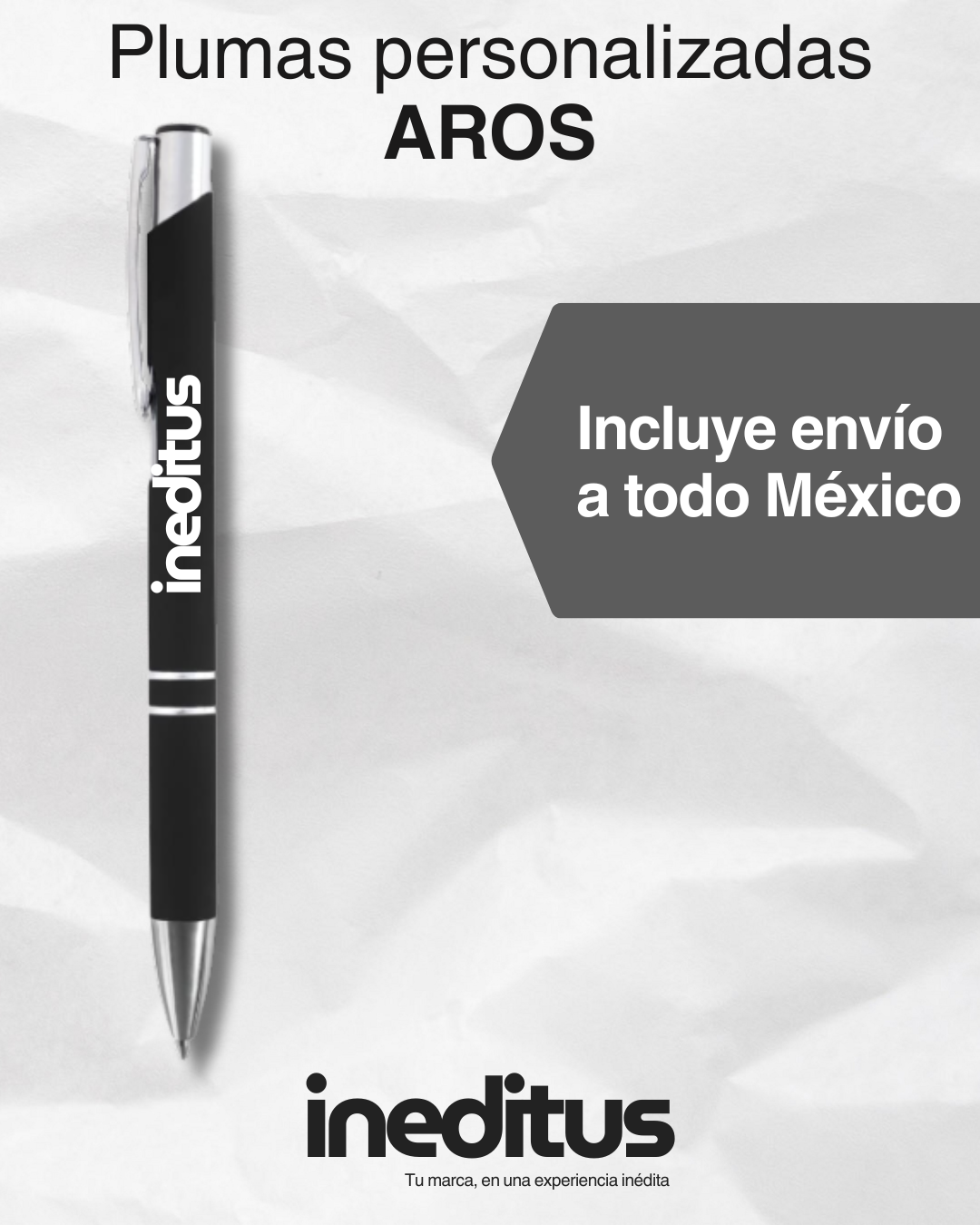 Pluma personalizada AROS