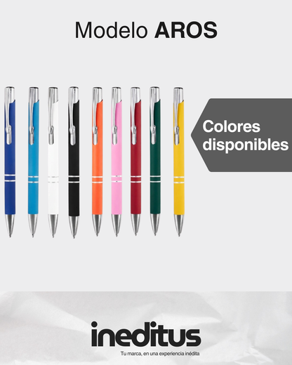 Pluma personalizada AROS