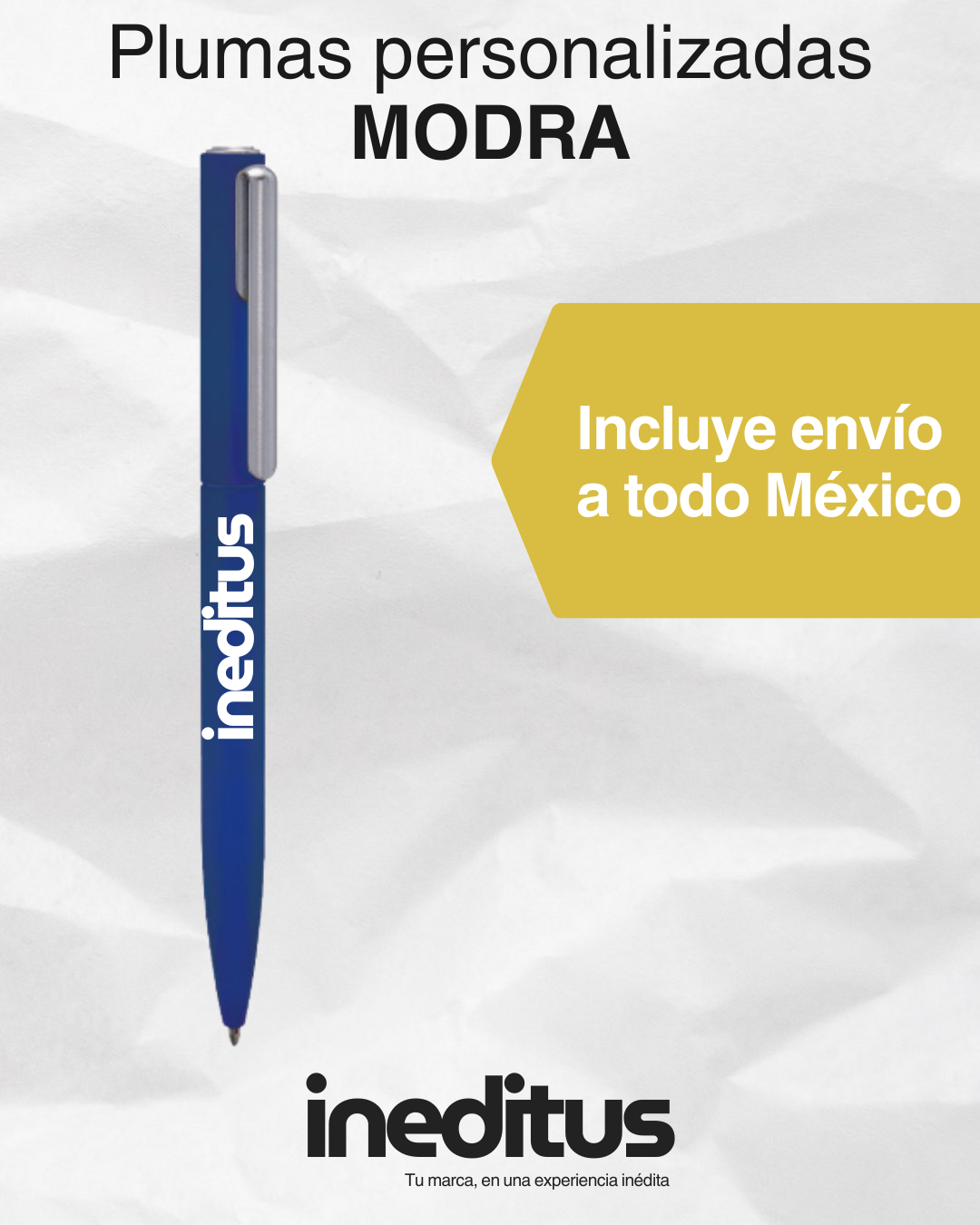 Pluma personalizada MODRA