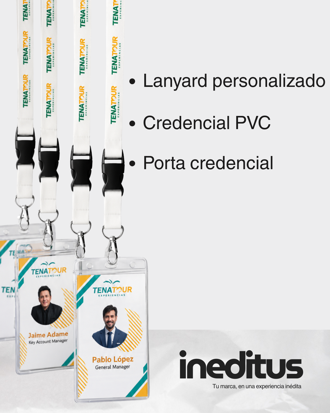 Kit Lanyard + Credencial Empresarial