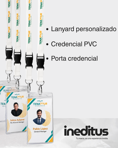 Kit Lanyard + Credencial Empresarial