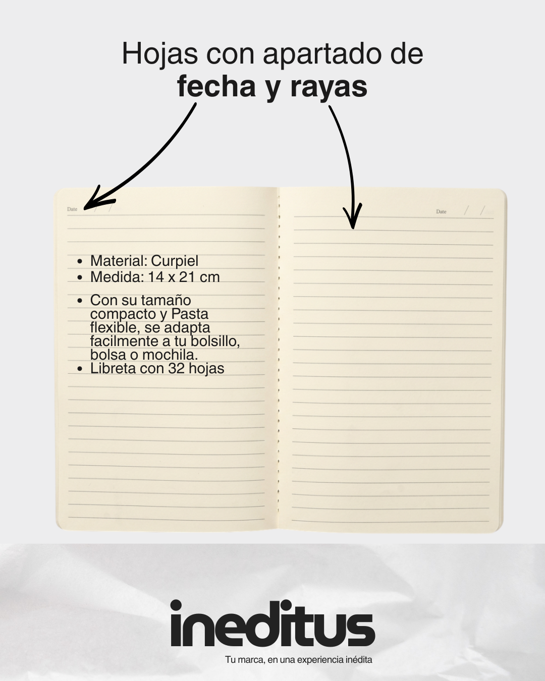 Libreta personalizada AVOIR